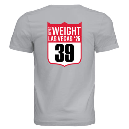 Solid Athletic Grey - BACK