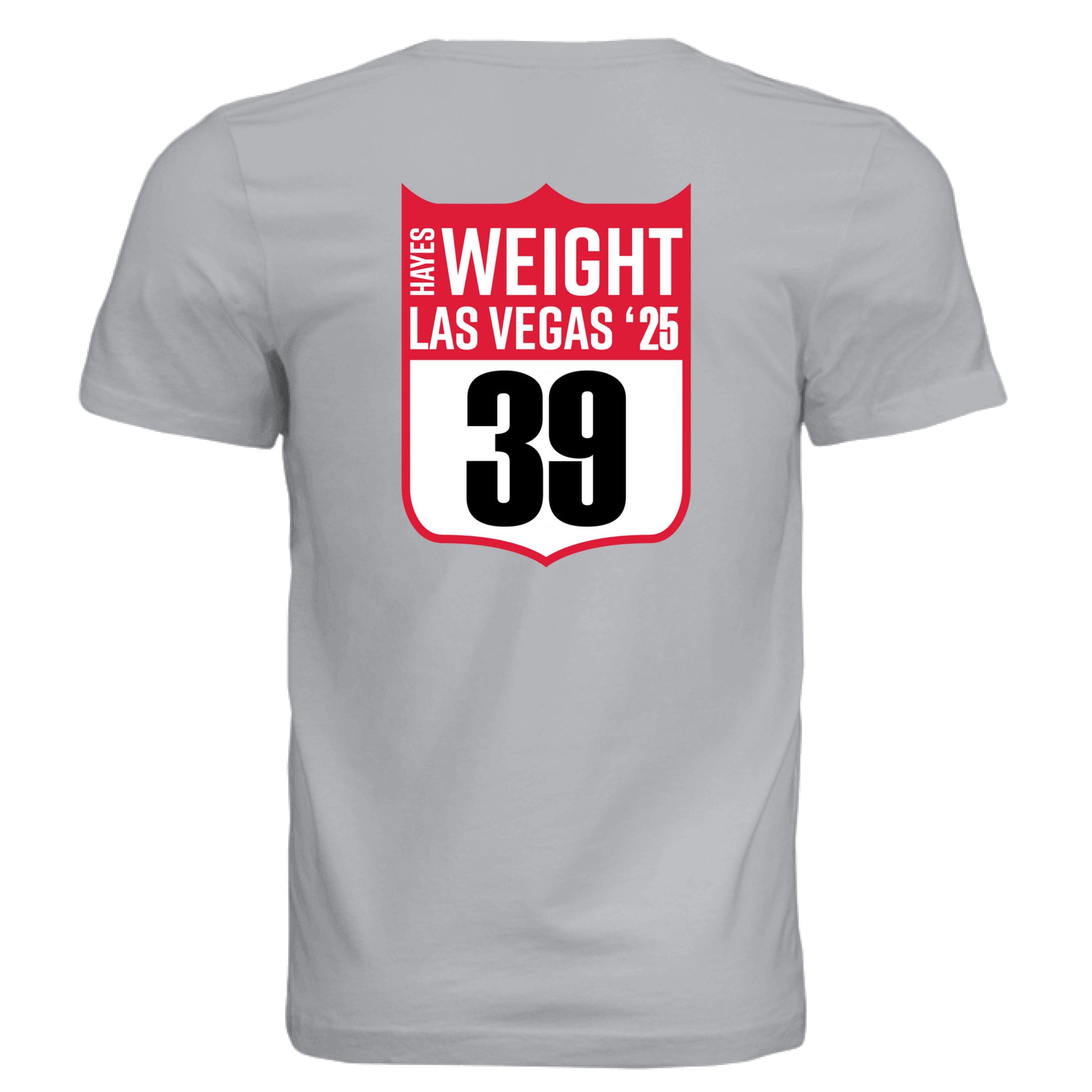 Solid Athletic Grey - BACK